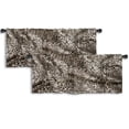thumbnail image 1 of LALILO Kitchen Curtain Valance Striped Tiger Animal Rod Pocket Window Curtain 52"x 18" Set of 2, 1 of 6