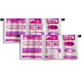 thumbnail image 1 of LALILO Kitchen Curtain Valance Watercolor White Shape Rod Pocket Window Curtain 52"x 18" Set of 2, 1 of 7