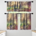 thumbnail image 1 of LALILO Kitchen Curtains and Valances Set of 3 36" Beautiful Window Treatment Tiers for Window Decor, 1 of 5