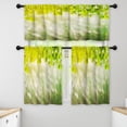thumbnail image 1 of LALILO Kitchen Curtains and Valances Set of 3 36" Beautiful Window Treatment Tiers for Window Decor, 1 of 5