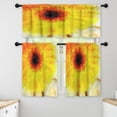 thumbnail image 1 of LALILO Kitchen Curtains and Valances Set of 3 36" Fantastic Window Treatment Tiers for Window Decor, 1 of 5