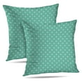thumbnail image 1 of LALILO Throw Pillow Covers Aqua Dot Dot Polka Teal Turquoise Aqua Cushion Cover 18" x 18", 2040 Pack, 1 of 6