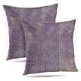 thumbnail image 1 of LALILO Throw Pillow Covers Beige Purple Zigzags And Waves Art Cushion Cover 18" x 18", 1141 Pack, 1 of 6