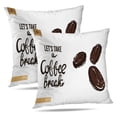 thumbnail image 1 of LALILO Throw Pillow Covers Coffee Shop Flyer With Three Coffee Cushion Cover 18" x 18", 1326 Pack, 1 of 6