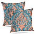 thumbnail image 1 of LALILO Throw Pillow Covers Damask Luxury Old Fashioned Damask Cushion Cover 18" x 18", 2 Pack, 1 of 6