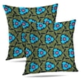 thumbnail image 1 of LALILO Throw Pillow Covers Ethnic With And Navy Blue Black White Cushion Cover 18" x 18", 3778 Pack, 1 of 6
