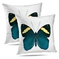 thumbnail image 1 of LALILO Throw Pillow Covers Fancy Navy Dark Blue Butterfly White Cushion Cover 18" x 18", 591 Pack, 1 of 6