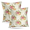 thumbnail image 1 of LALILO Throw Pillow Covers Floral With Peony Accent Art Artwork Cushion Cover 18" x 18", 2 Pack, 1 of 6