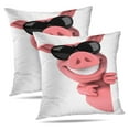 thumbnail image 1 of LALILO Throw Pillow Covers Fun Pig Pig Cartoon Pink Agriculture Cushion Cover 18" x 18", 4284 Pack, 1 of 6