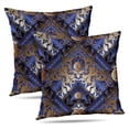 thumbnail image 1 of LALILO Throw Pillow Covers Line Vintage Victorian Ornamental Lace Cushion Cover 18" x 18", 2 Pack, 1 of 6