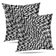 thumbnail image 1 of LALILO Throw Pillow Covers Lines Geometric Modern Contemporary Art Cushion Cover 18" x 18", 2 Pack, 1 of 6