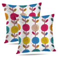 thumbnail image 1 of LALILO Throw Pillow Covers Lovely Flowers Art Beautiful Beauty Cushion Cover 18" x 18", 1910 Pack, 1 of 6