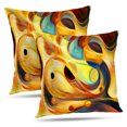 thumbnail image 1 of LALILO Throw Pillow Covers Nature Series Colorful And Shapes Modern Art Cushion Cover 18" x 18", 2 Pack, 1 of 6