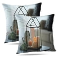thumbnail image 1 of LALILO Throw Pillow Covers Sweet Watercolor Flowers Delicate Flower Watercolor Watercolour Sweet Delicate VintageSet of 2 Square 18 x 18 Inch Pillowcase, 1 of 5