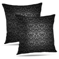 thumbnail image 1 of LALILO Throw Pillow Covers Victorian Damask Black Elegant Floral Luxury Cushion Cover 18" x 18", 2 Pack, 1 of 6