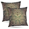 thumbnail image 1 of LALILO Throw Pillow Covers Vintage Victorian Damask Wall Vintage Cushion Cover 18" x 18", 2 Pack, 1 of 6