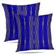 thumbnail image 1 of LALILO Throw Pillow Covers Zig Zag Ornament Kaleidoscope Ornament Cushion Cover 18" x 18", 3838 Pack, 1 of 6