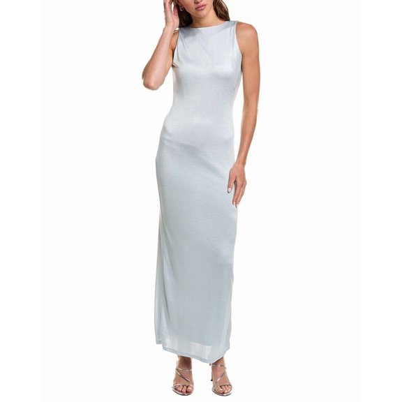 LAMARQUE womens Kyryla Sleeveless Maxi Dress, m, Blue