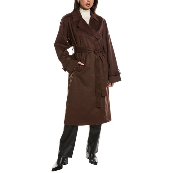 LAMARQUE womens Trench Coat, m, Brown
