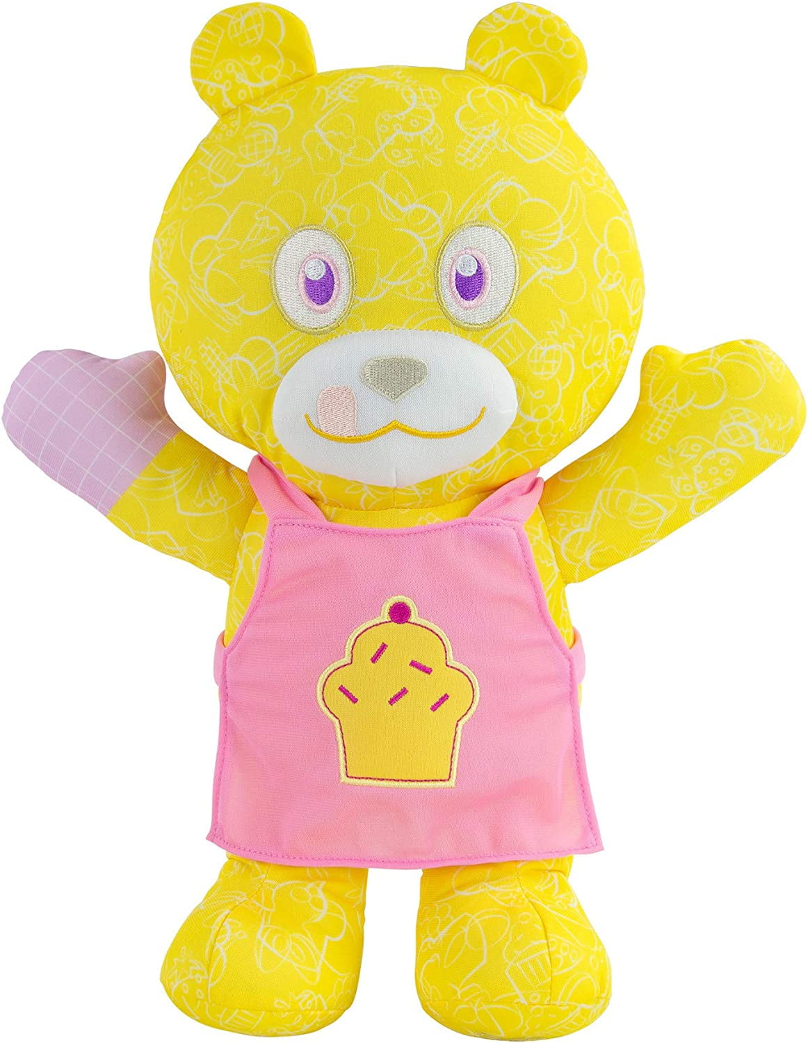 Doodle Bear 14 Plush Toy with 3 Washable Markers 