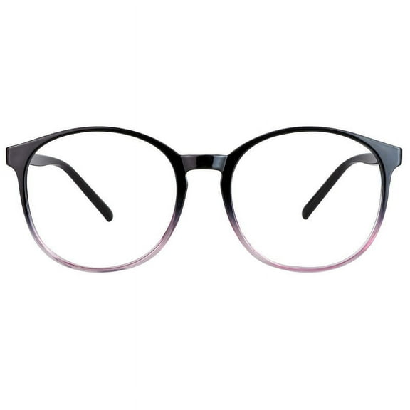 LAMBBAA Vintage Round Progressive Multifocal Presbyopic Glasses, Anti-Blue Light Glasses for Men Women Readers (+0.50/+2.75 Magnification)