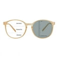 thumbnail image 1 of LAMBBAA Vintage Round Progressive Multifocal Presbyopic Glasses, Photochromic Gray Sunglasses for Men Women Readers (+0.00/+3.00 Magnification), 1 of 5