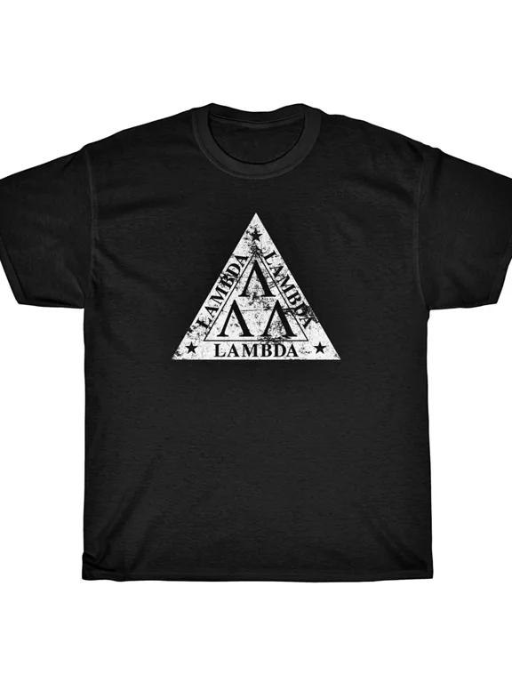 LAMBDA LAMBDA "Vintage Look" T-Shirt - Revenge Nerds COLLEGE Frat