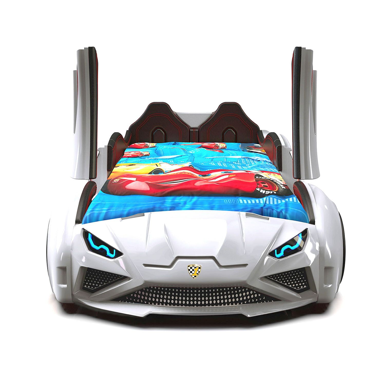 LAMBO RX Twin Race Car Bed with LED Sound FX Nepal Ubuy