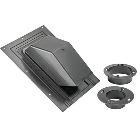 LAMBRO INDTRIES 354R 4" Black Plastic Roof Cap