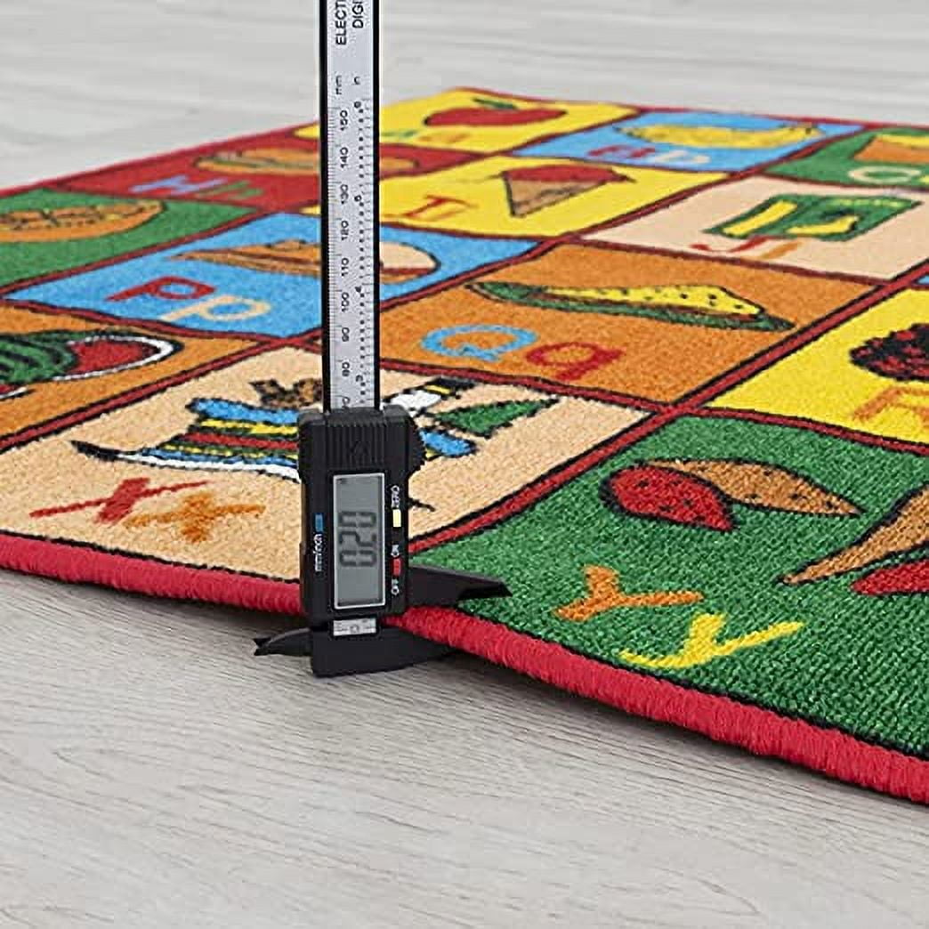 LAMBZY Educational Children Area Rug for Playroom, Kids Room, Nursery