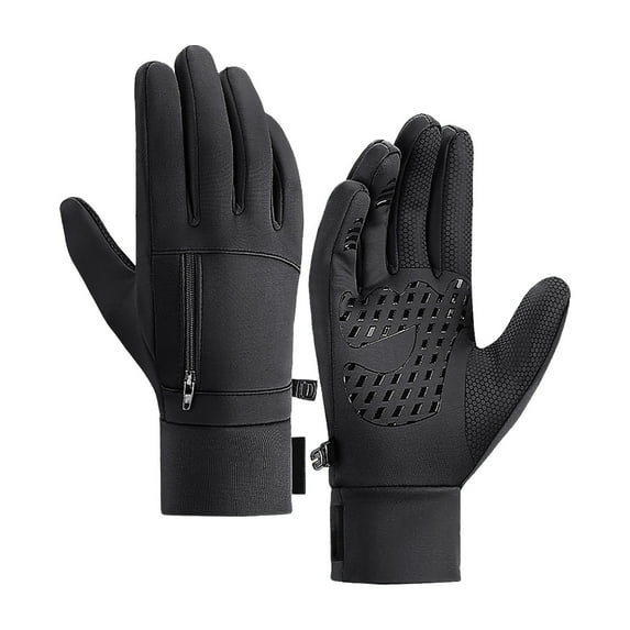 LAMDAWE Winter Warm Gloves for Men Women,WindproofWaterproof Thermal Gloves with Touchingscreen Fingers & AntiSlipPalm,for RunningCycling Driving Hiking Biking Walking Skiing Sports Work