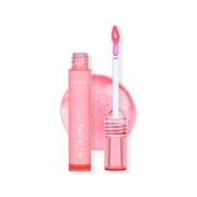 LAMEL All-in-One Lip Tinted Plumping Oil - Moisturising Tinted Lip Gloss - Peachy 401 - 0.1 fl.oz