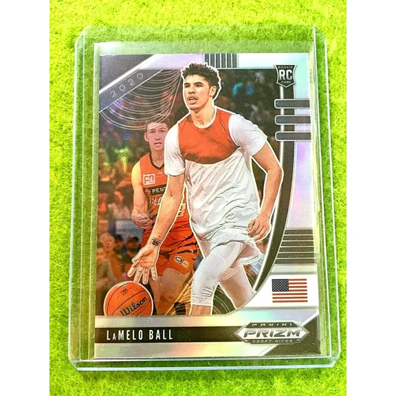 LAMELO BALL SILVER PRIZM ROOKIE CARD JERSEY #1 HORNETS RC 2020 Prizm SIlver SP