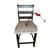 LAMINET Clear Vinyl Chair Protectors, 26"X25-3/4" Set of 2