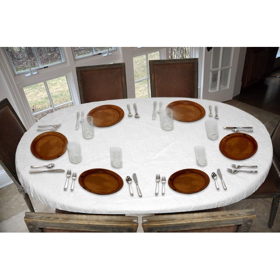 LAMINET - Deluxe Cushioned Heavy-Duty Elastic Edged QUILTED Table Pad - Oblong/Oval - Fits tables up to 48" x 68” - The ULTIMATE Protection For Your Table!!!
