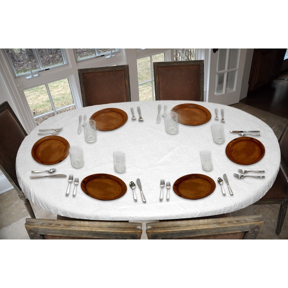 LAMINET - Deluxe Cushioned Heavy-Duty Elastic Edged QUILTED Table Pad - Oblong/Oval - Fits tables up to 48" x 68” - The ULTIMATE Protection For Your Table!!!