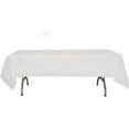 thumbnail image 1 of LAMINET Premium Disposable Tablecovers - SET OF 1 - WHITE - 54" x 108", 1 of 2