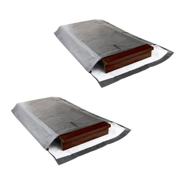 LAMINET Premium Heavy Duty Table Leaf Storage Bag water ,scratch resistant. Extra Thick waterproof exterior flannel backing. Store Your Table Leaves safely.Holds Leaves up to 26" wide 2 pack