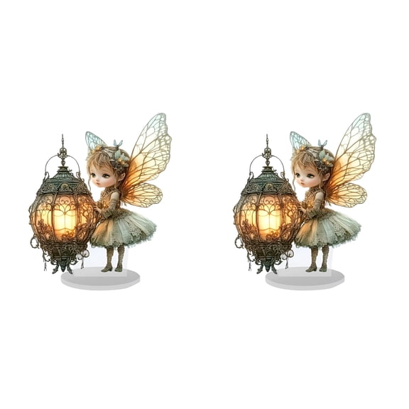 LAMIRO 1/2pcs Garden Statue Decor 2Pcs Love Heart Solar Garden Decor with Warm Light Praying Statue with Flowers,Outdoor Garden Decor Sculpture Solar Yard Decorations Ornament Housewarming Gift