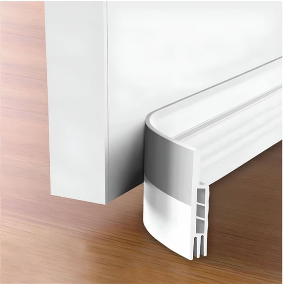 LAMIRO 1 Pack Door Draft StopperDoor Sweep for Exterior & Interior Doors,Door Bottom Seal Dust and Noise Insulation Weather Stripping Draft Guard Insulator,2.0" W x 39" L
