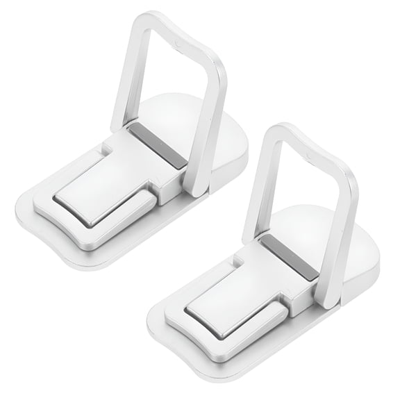 LAMIRO 1 Pair Portable Laptop Stand Folding Laptop Riser For Desk Ergonomic Computer Stand Adjustable Keyboard Support Feet Accessory