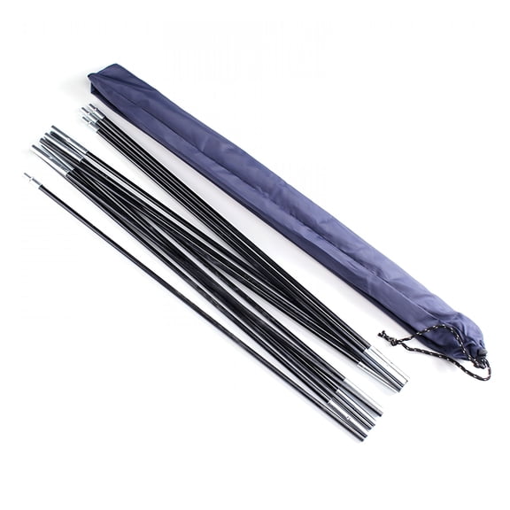 LAMIRO 10Ft Fiberglass Tent Poles Replacement Kit For Camping Canopy Support Rods Outdoor Awning Frames Lightweight 7mm Diameter