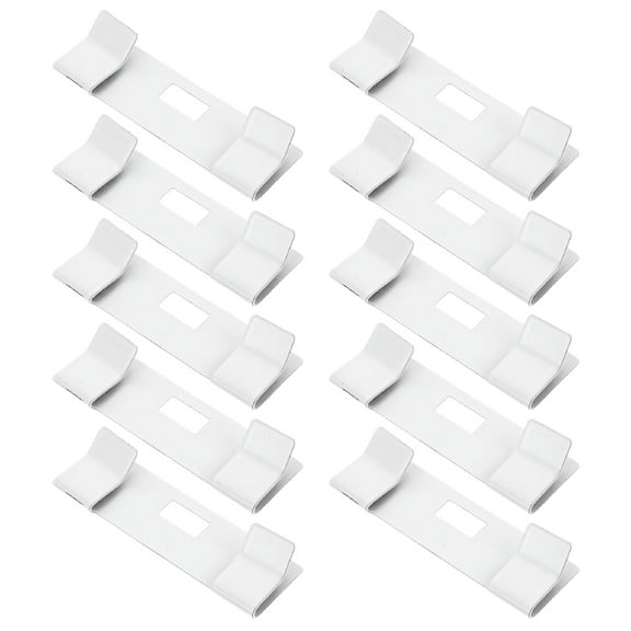 LAMIRO 10Pcs Vertical Blinds Vane Savers Metal Repair Tabs Replacement Parts