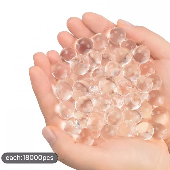 LAMIRO 15,00 Pieces Rainbow Water Gel Jelly Beads, Water Beads, Vase Filler for Centerpieces, Non Toxic Water Beads for Soilless Planting, Floral Arrangement, Vase Filler (Mix Color)