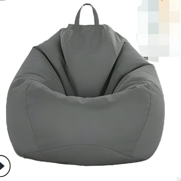 LAMIRO 1pc Classic Sofa Chairs Lazy Lounger Bean Bag Storage Chair Indoor Outdoor for Home Garden Lounge Living Room