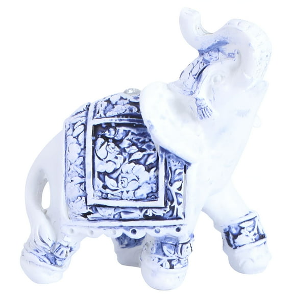 LAMIRO 1pc Lovely Elephant Figurine Elephant Statue Decor Living Room Elephant Decor
