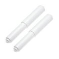 thumbnail image 1 of LAMIRO 2 Pack - White Toilet Paper Holder Spring Loaded Roller, 1 of 7