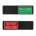 thumbnail image 1 of LAMIRO 2 Pcs Do Not Disturb Signs Door Signs Room Signs Occupied Sign Privacy Sign Open Slider Privacy Sign, 1 of 6