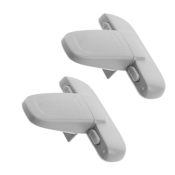 LAMIRO 2 Pcs Kids Lock Freezer Buckle Refrigerator Child Safety Locks Baby-proof Plastic