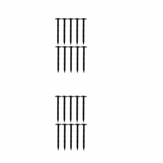 LAMIRO 20 Pcs PP Garden Stakes Heavy duty lightweight Tent Pegs for Camping Hiking Canopy Gardening Trip
